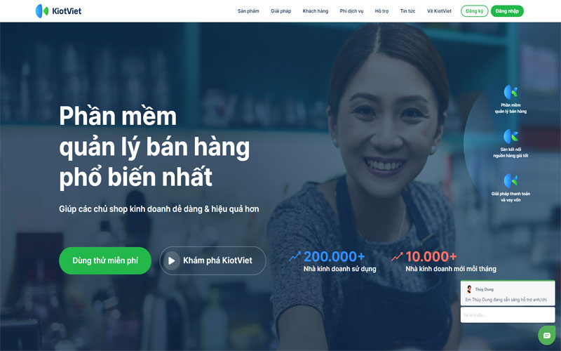 Phần mềm bán hàng Kiot Việt